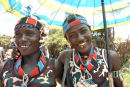 Tsemy men with umbrella,Key Afar